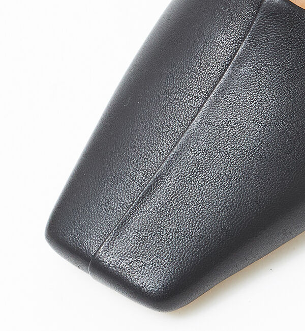 AU BANNISTER「スクエアトゥミドルヒールパンプス」|パンプス|