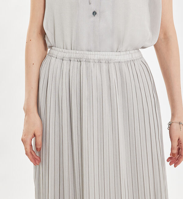 abahouse mavie「【セットアップ対応】シアープリーツスカート」|スカート|