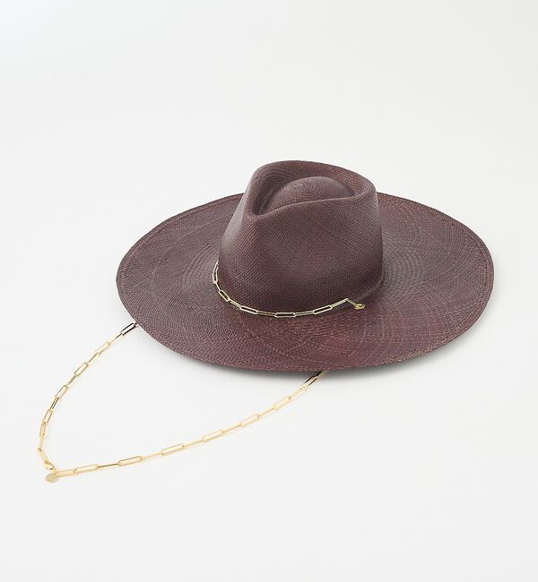 The Store by C' 「【VAN PALMA】LIVY JR／チェーン付きパナマハット【予約】」|その他|