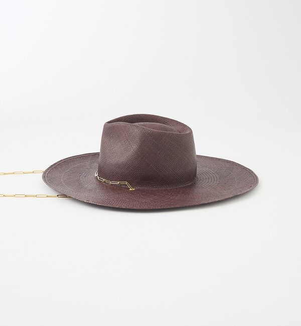 The Store by C' 「【VAN PALMA】LIVY JR／チェーン付きパナマハット【予約】」|その他|