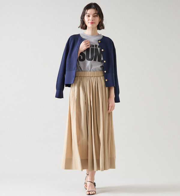 TIARA「ギャザータックスカート（セットアップ可）」|スカート|