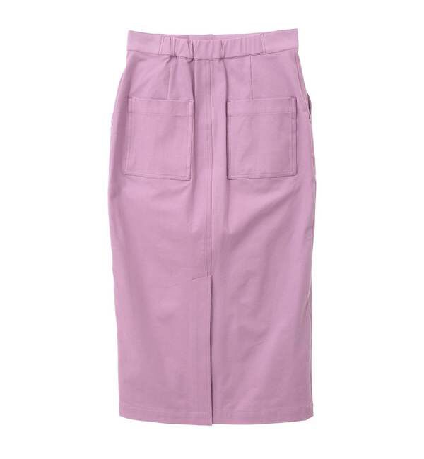 TIARA「バイカラーステッチタイトスカート」|スカート|