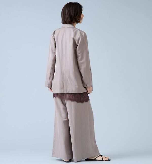 Liesse「レーストリムキャミソール」|シャツ・ブラウス|