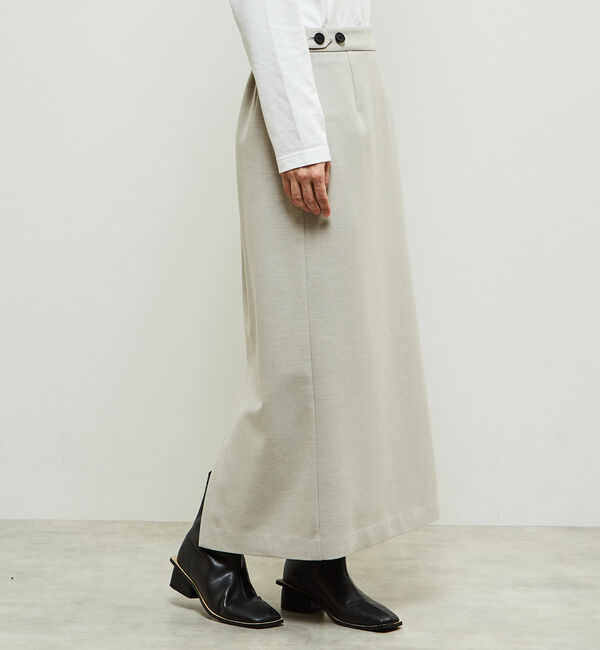 Soffitto「ストレッチオックスシャンブレータイトスカート」|スカート|