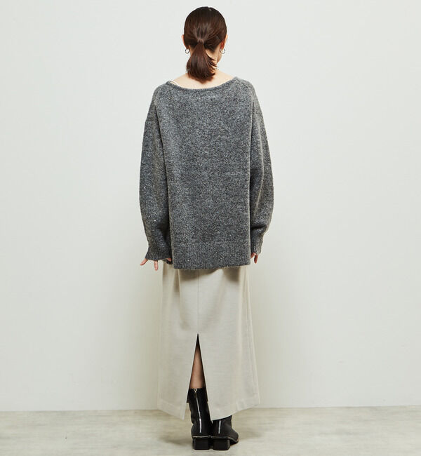 Soffitto「ストレッチオックスシャンブレータイトスカート」|スカート|