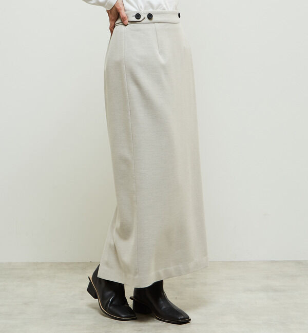 Soffitto「ストレッチオックスシャンブレータイトスカート」|スカート|