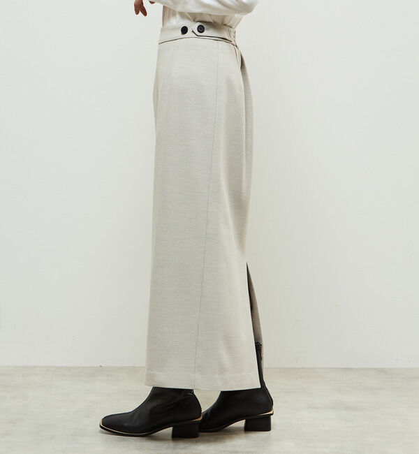 Soffitto「ストレッチオックスシャンブレータイトスカート」|スカート|