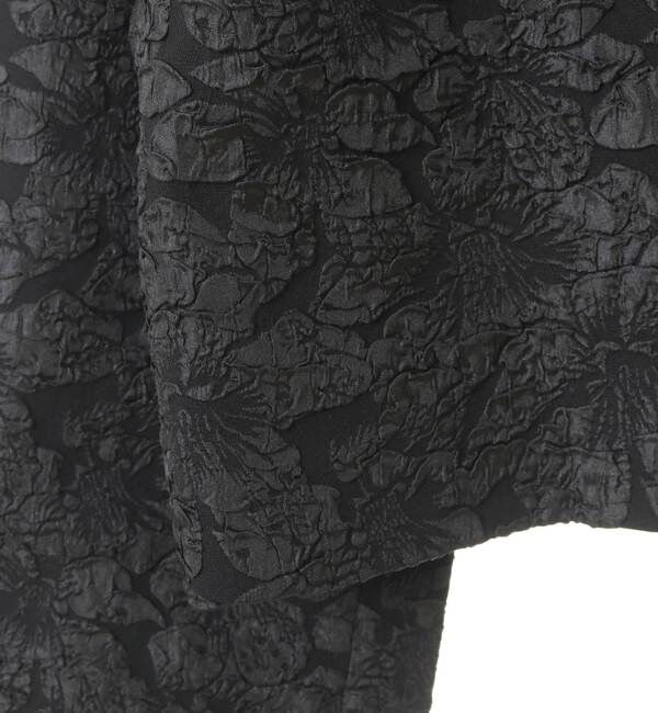 A_「【BAUM UND PFERDGARTEN/バウムウンドヘルガーテン】フラワージャカードショートジャケット」|テーラードジャケット|