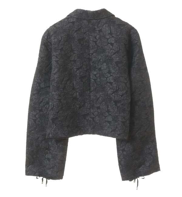 A_「【BAUM UND PFERDGARTEN/バウムウンドヘルガーテン】フラワージャカードショートジャケット」|テーラードジャケット|