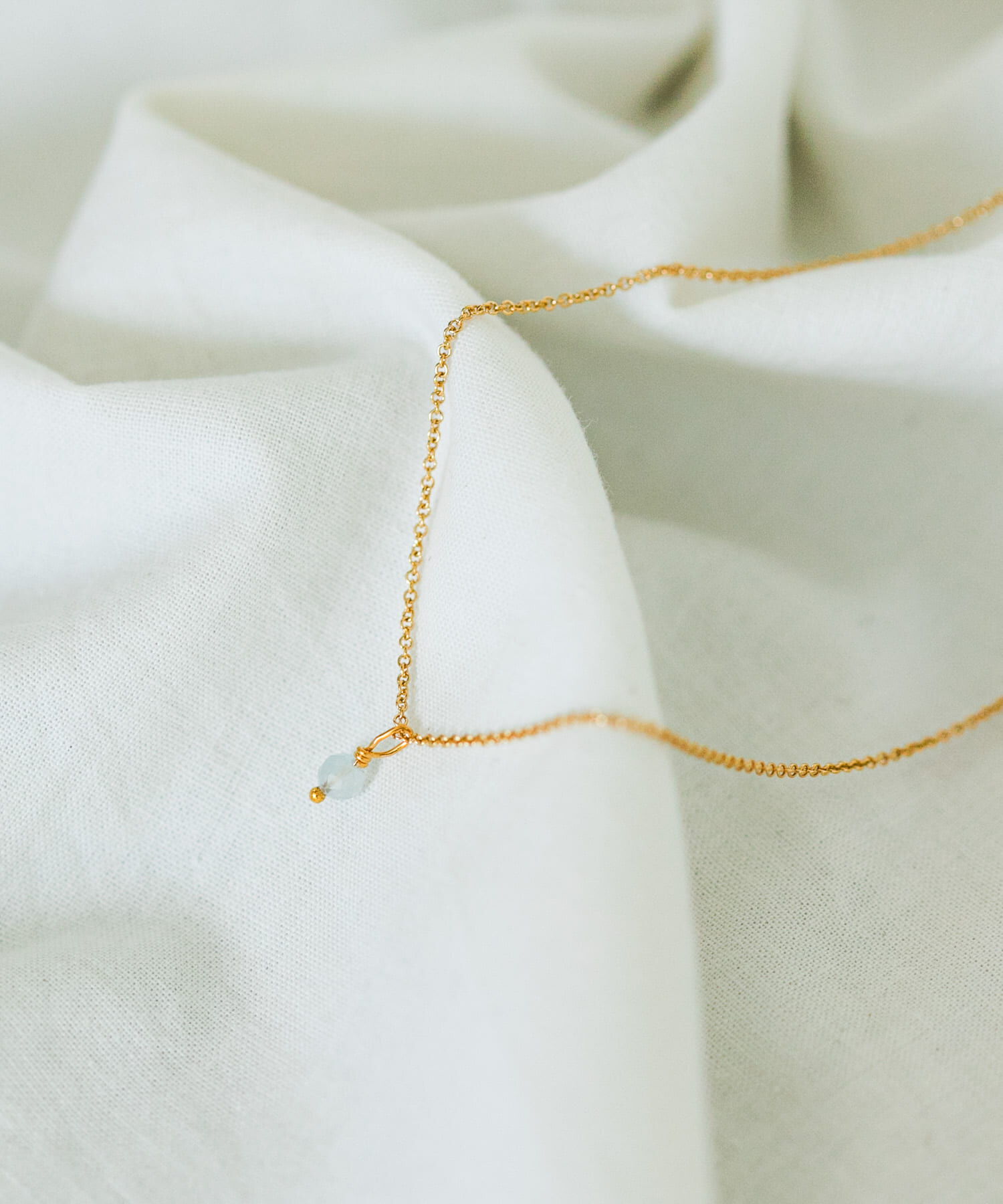 URBAN RESEARCH DOORS「誕生石ネックレス」|ネックレス|ライトブルー