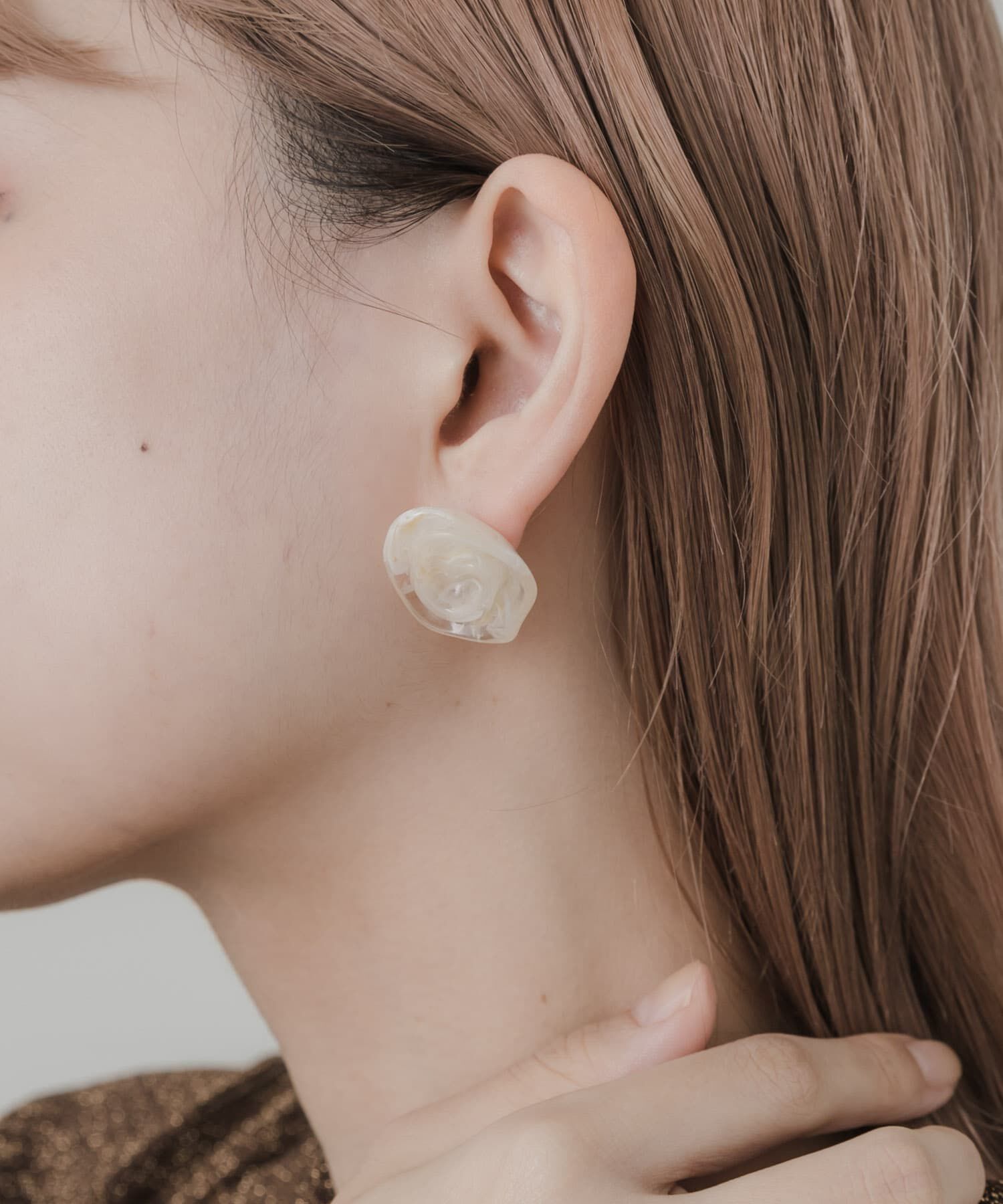 SMELLY「ローズモチーフジュシピアス」|ピアス|