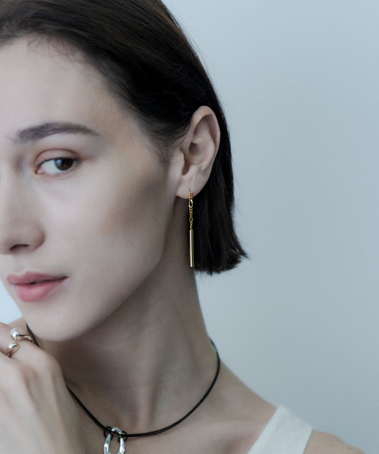 SMELLY「SMELLY so&rsquo;　cylindrical pierce」|ピアス|