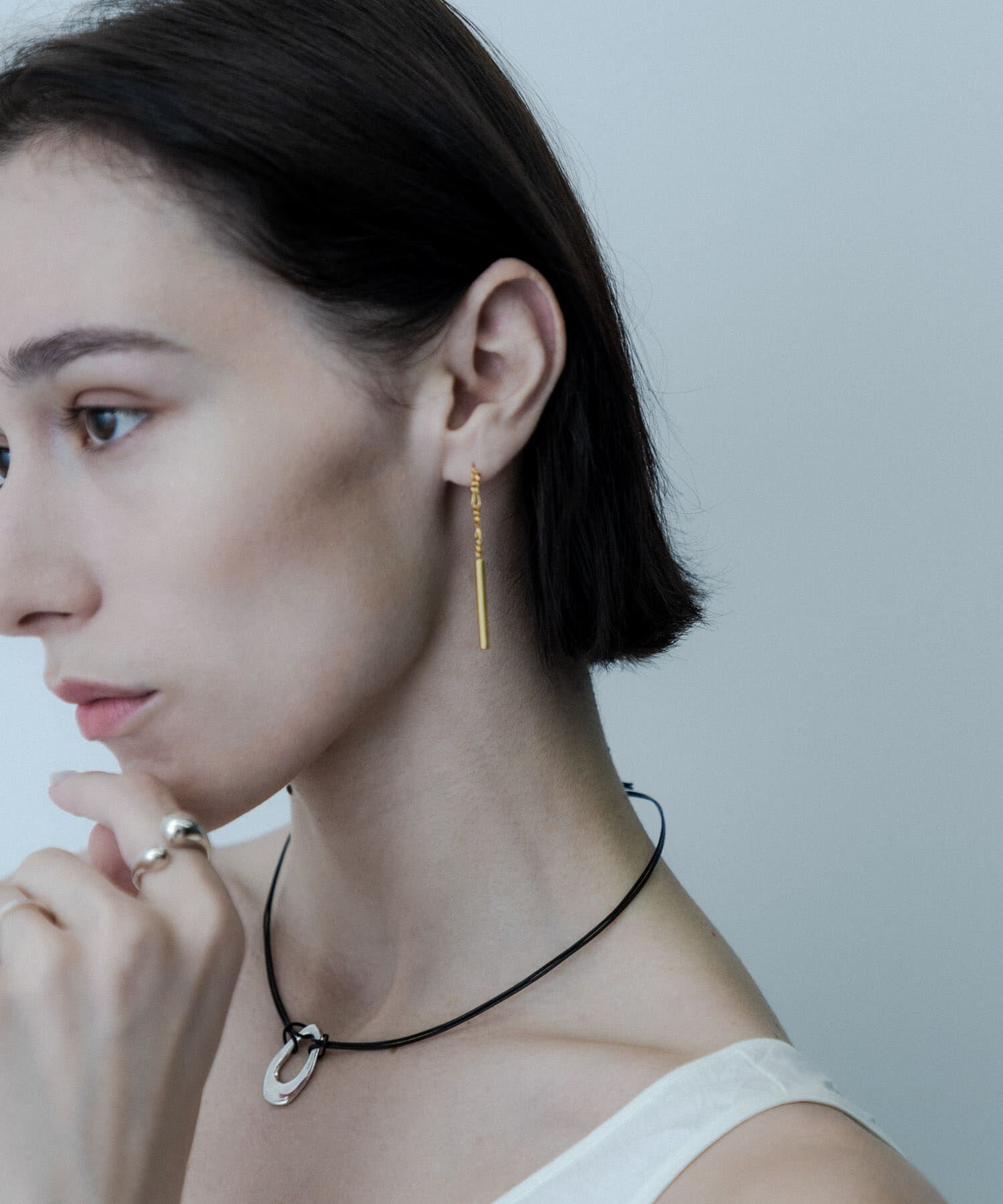 SMELLY「SMELLY so&rsquo;　cylindrical pierce」|ピアス|