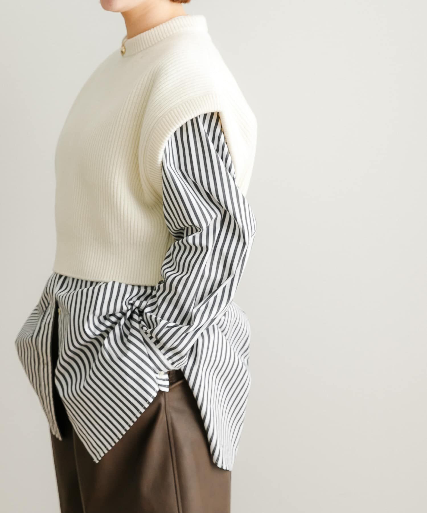 URBAN RESEARCH「『別注』ROUTINE&times;URBAN RESEARCH　WOOL KNIT VEST」|ベスト・ジレ|