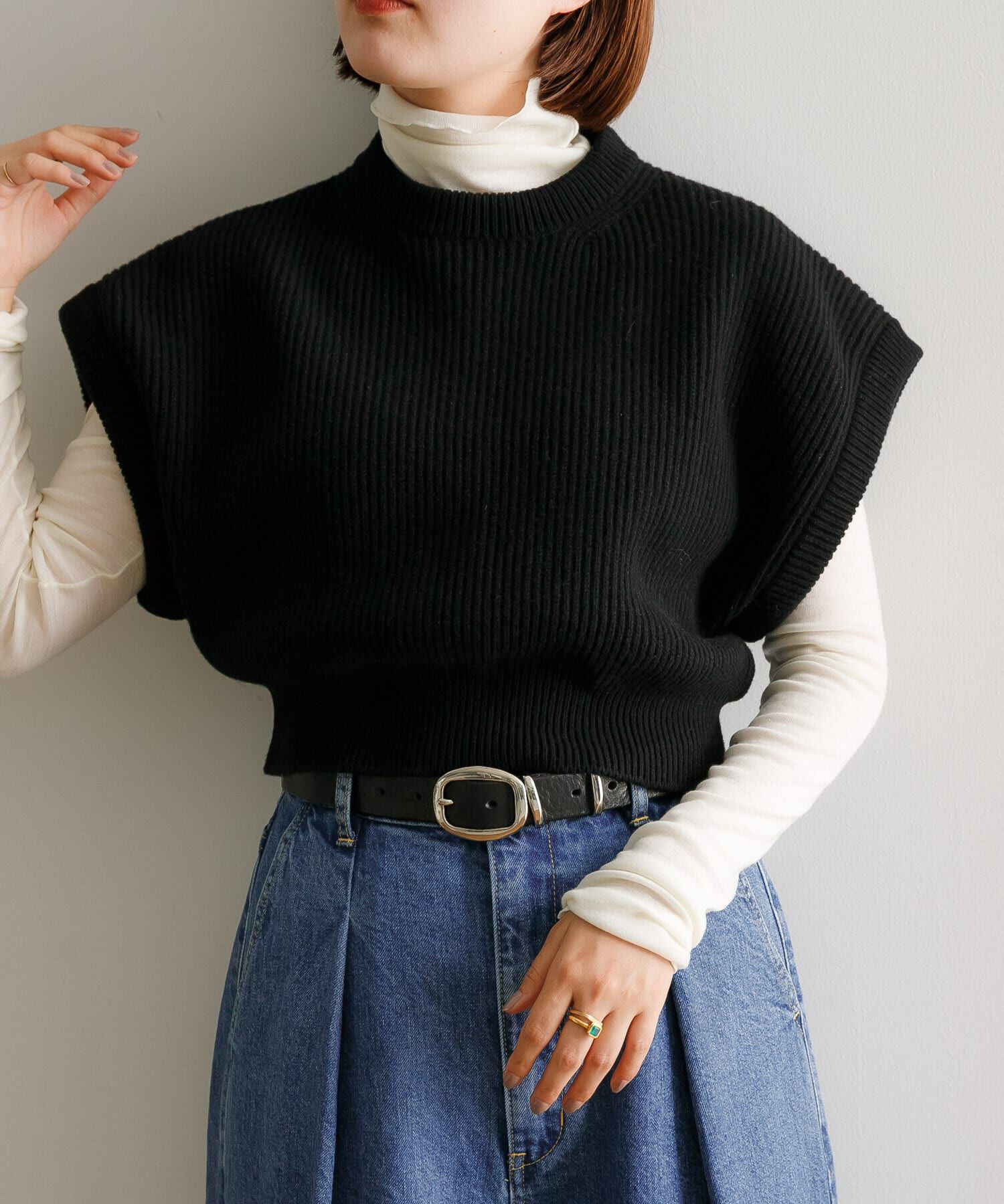 URBAN RESEARCH「『別注』ROUTINE&times;URBAN RESEARCH　WOOL KNIT VEST」|ベスト・ジレ|