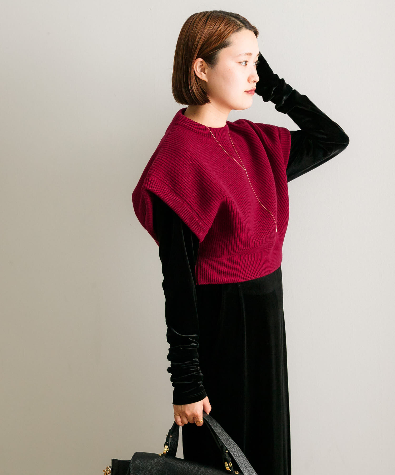 URBAN RESEARCH「『別注』ROUTINE&times;URBAN RESEARCH　WOOL KNIT VEST」|ベスト・ジレ|