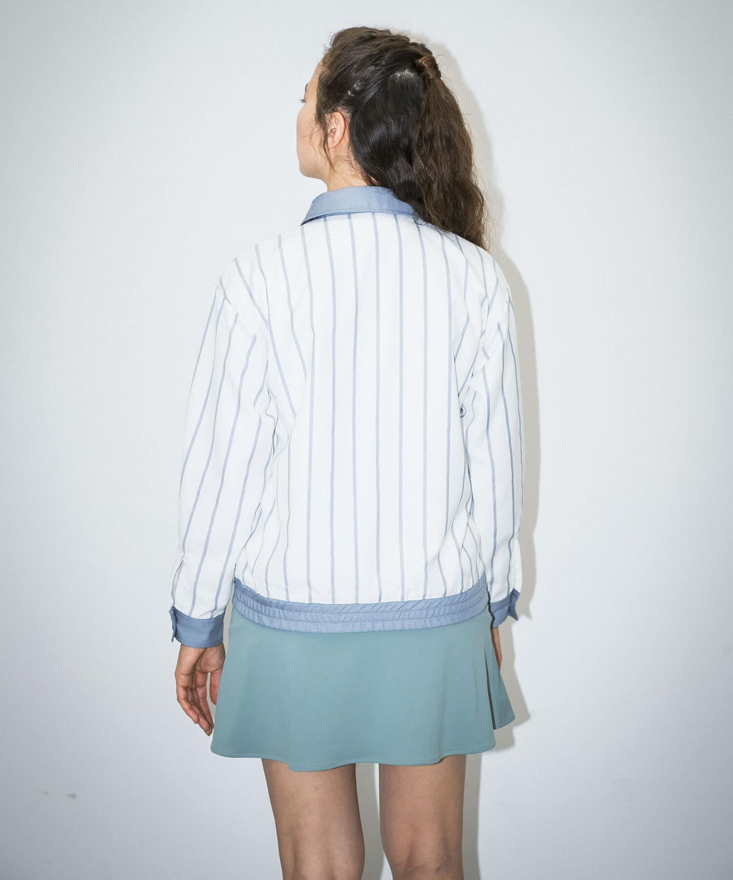 Sonny Label 「OOPS　先染めストライプブルゾン」|ブルゾン・スタジャン|