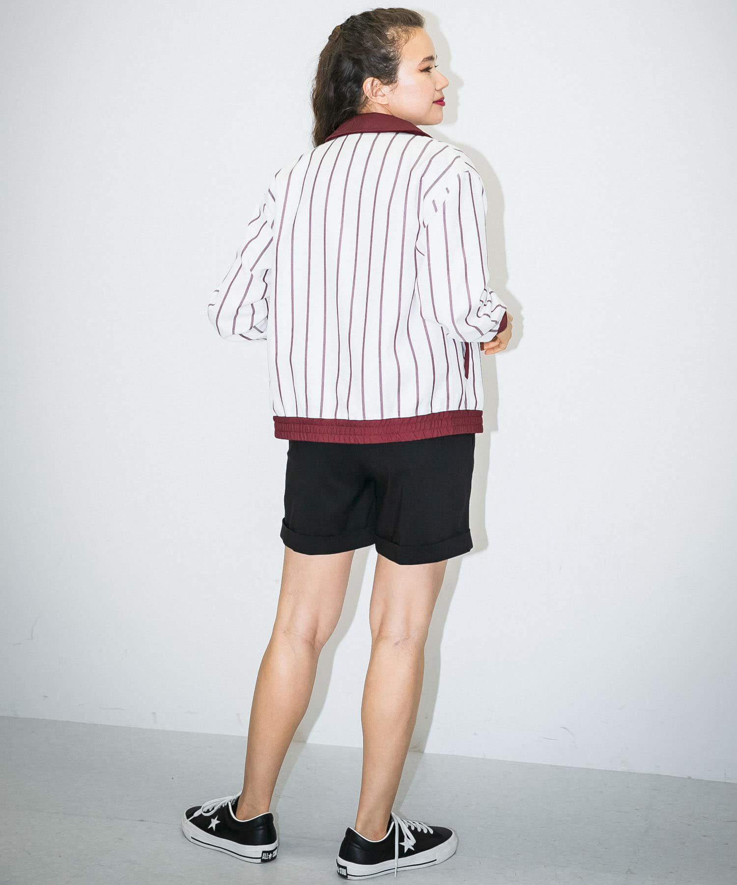 Sonny Label 「OOPS　先染めストライプブルゾン」|ブルゾン・スタジャン|