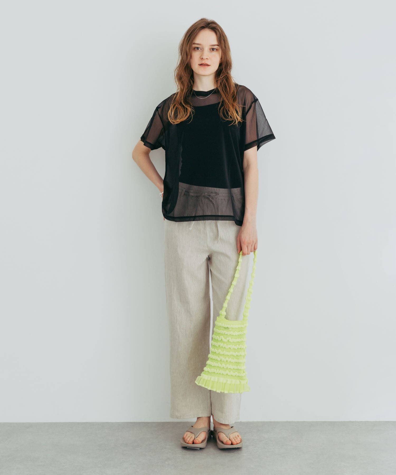 URBAN RESEARCH「『UR TECH』カップ付きキャミソール」|キャミソール|