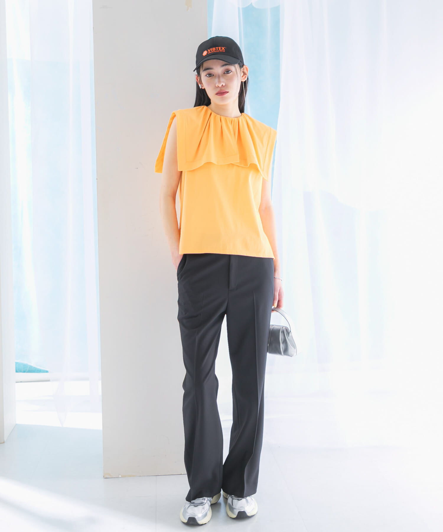 URBAN RESEARCH ROSSO「ケープデザインTシャツ」|Tシャツ・カットソー|