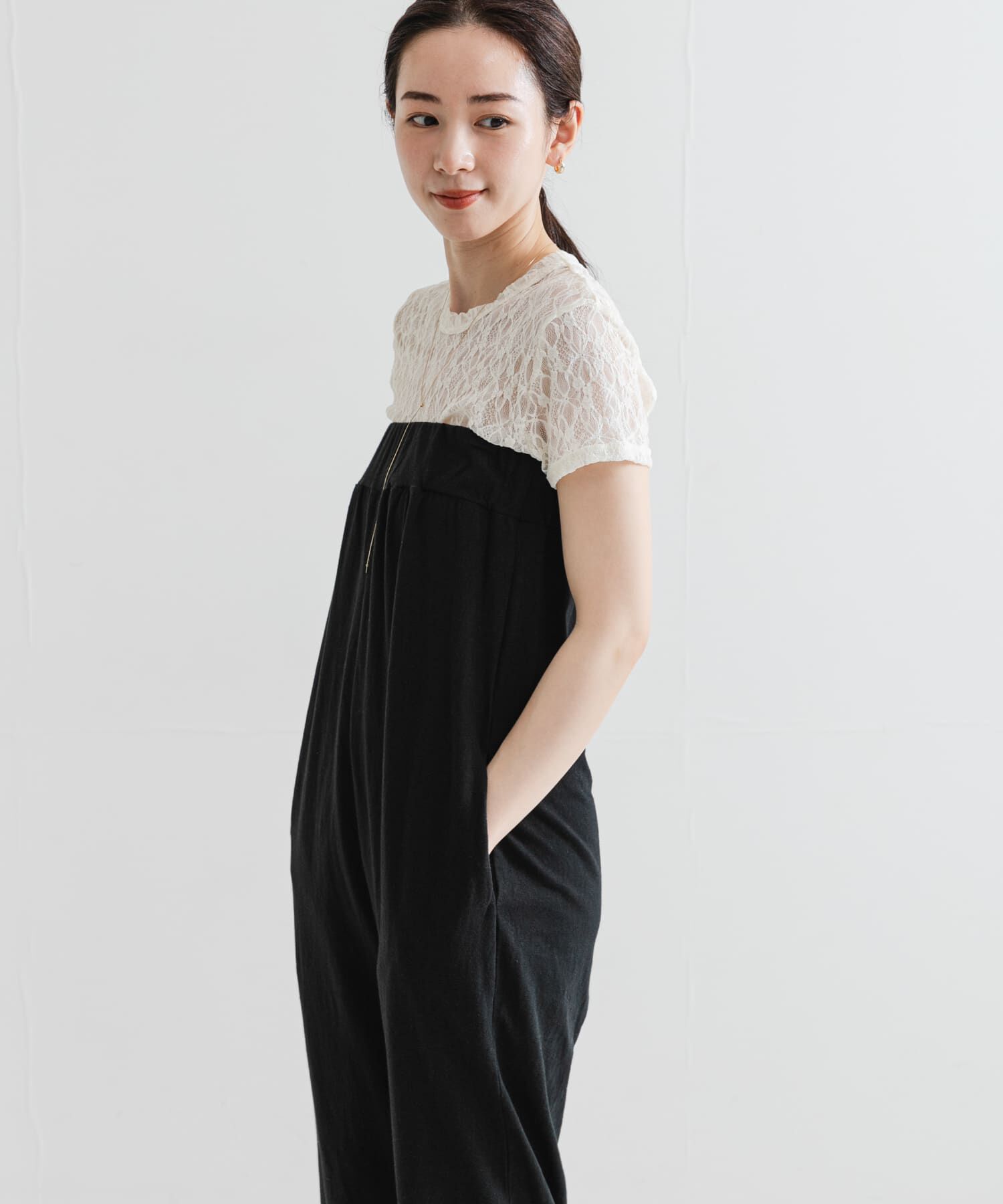 URBAN RESEARCH「『別注』onit&times;URBAN RESEARCH　ベアトップオールインワン」|スカート|