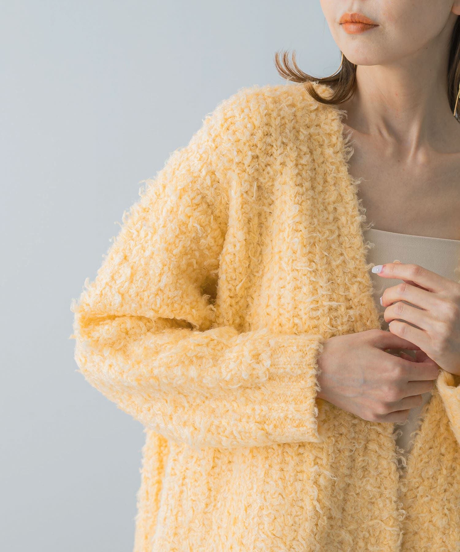 URBAN RESEARCH ROSSO「ヘアリーカーディガン」|カーディガン|