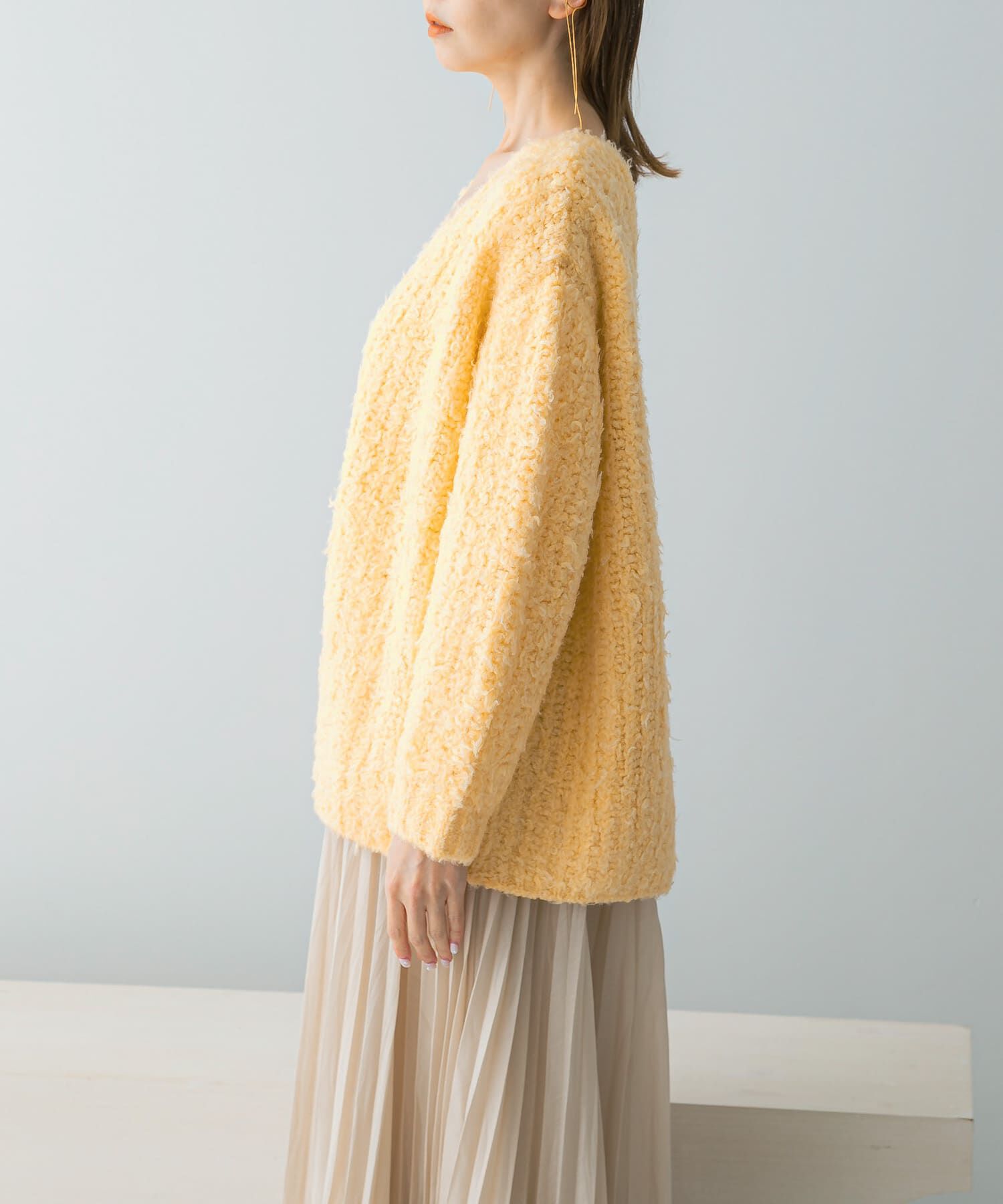 URBAN RESEARCH ROSSO「ヘアリーカーディガン」|カーディガン|