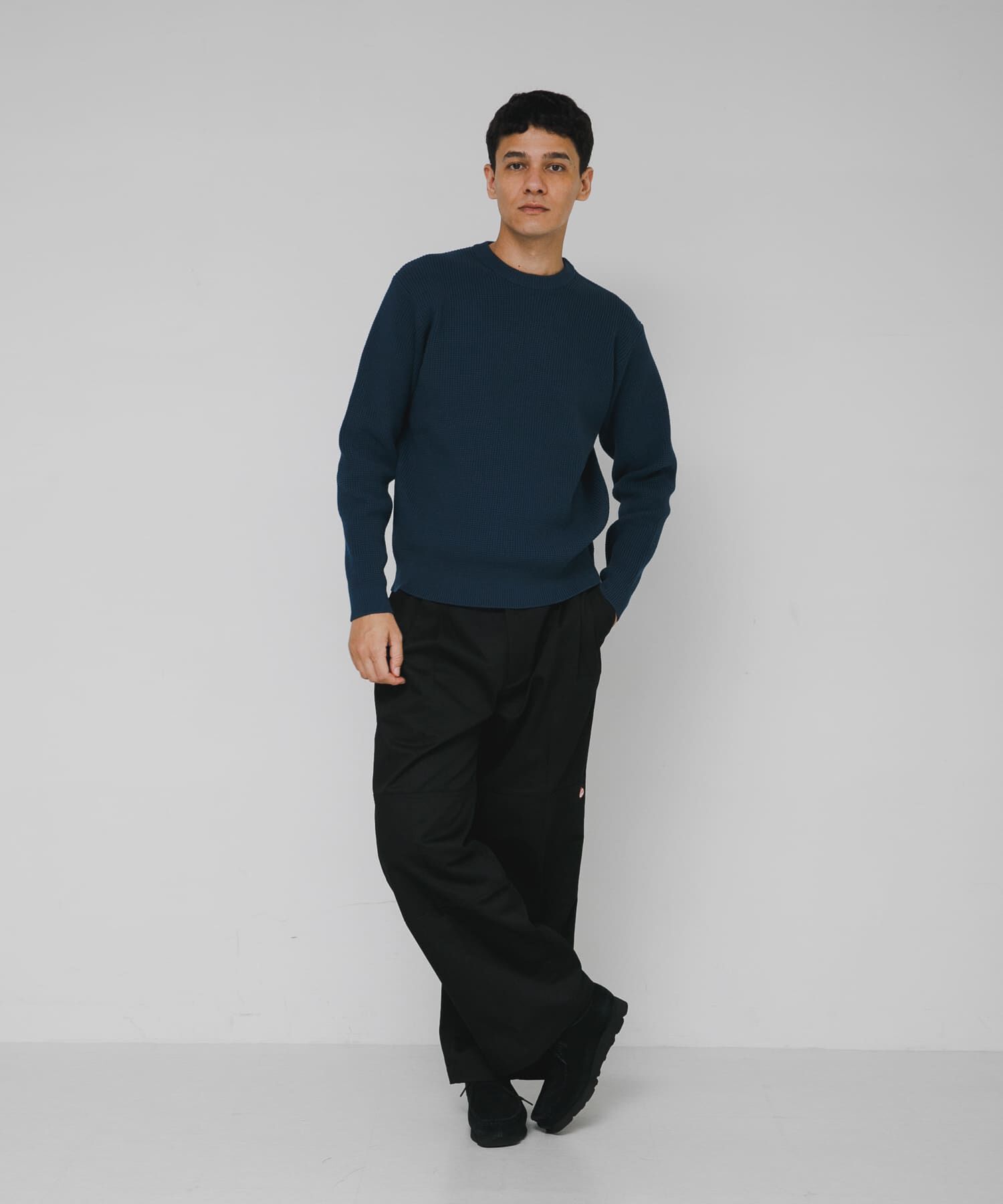 Sonny Label 「ウォッシャブルワッフルニットプルオーバー」|ニット・セーター|