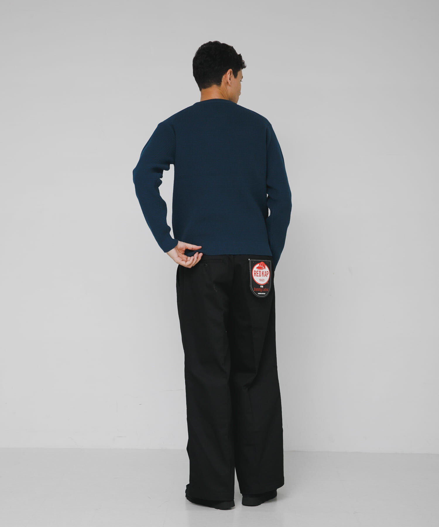 Sonny Label 「ウォッシャブルワッフルニットプルオーバー」|ニット・セーター|