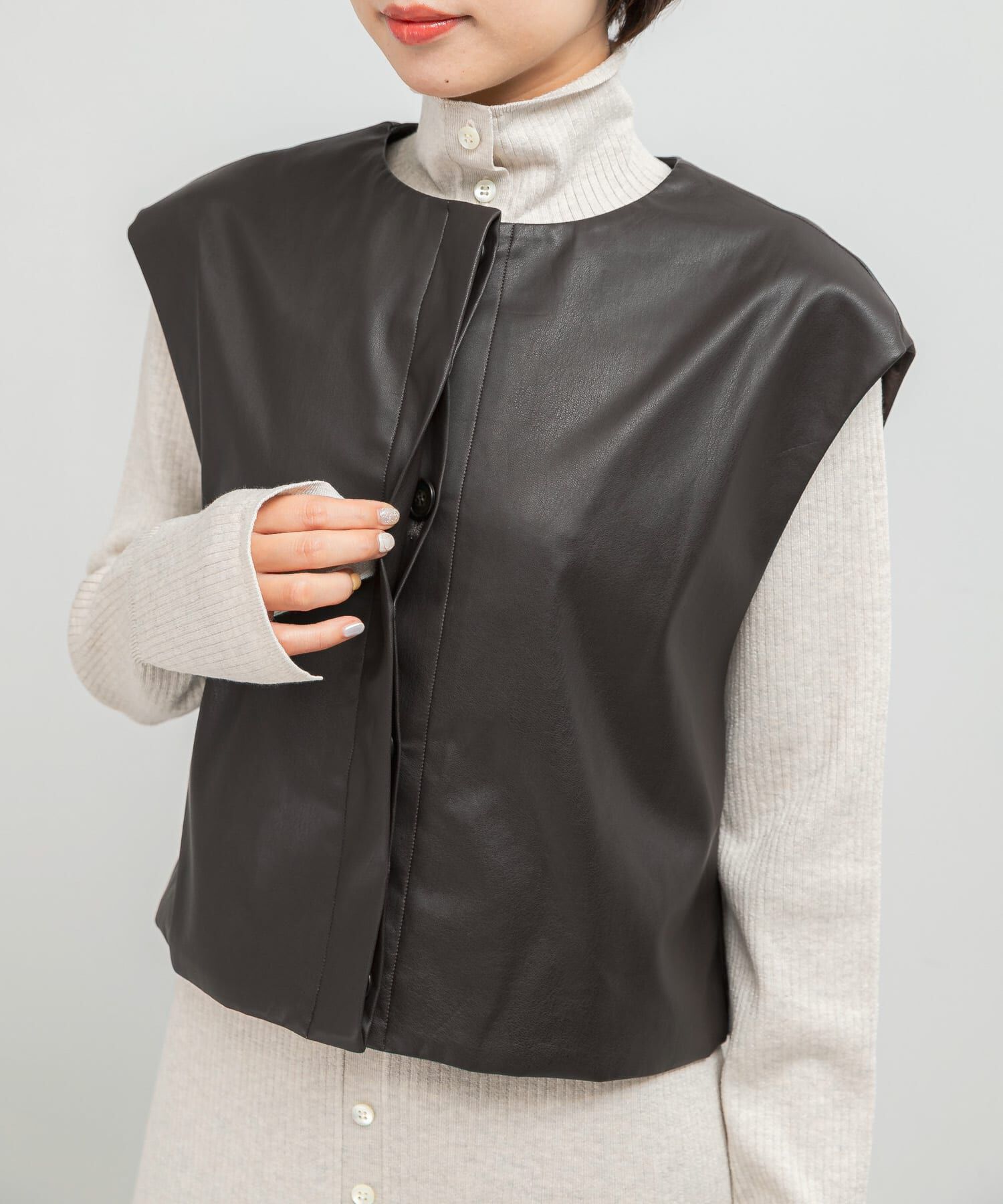 URBAN RESEARCH ROSSO「タックベスト」|ベスト・ジレ|