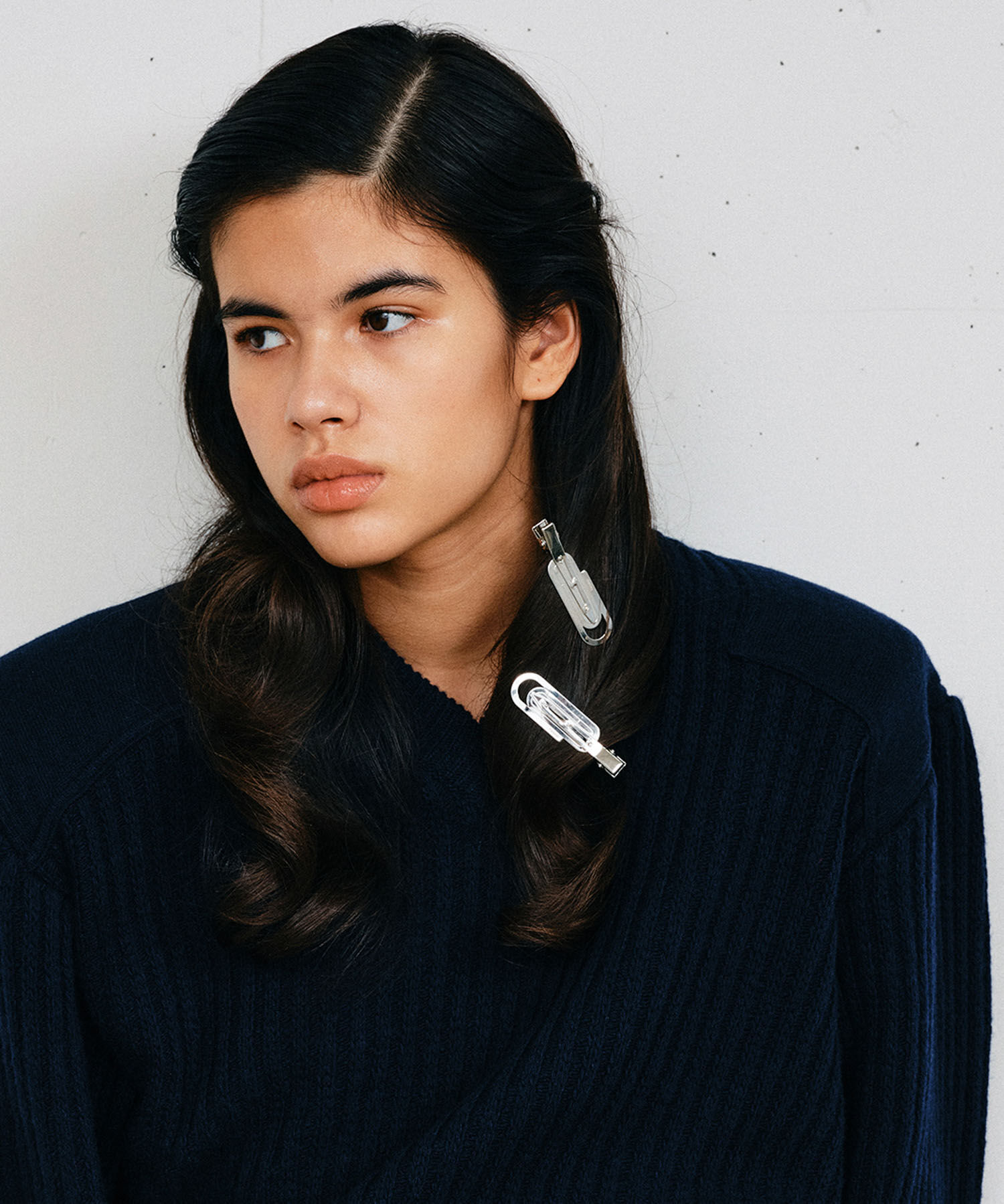 URBAN RESEARCH ROSSO「heyep　PaperClipFlatHairClips2P」|その他|シルバー