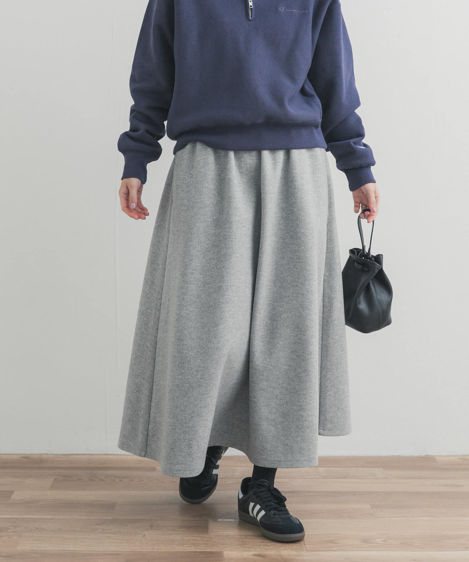 URBAN RESEARCH DOORS「カットギャザースカート」|スカート|