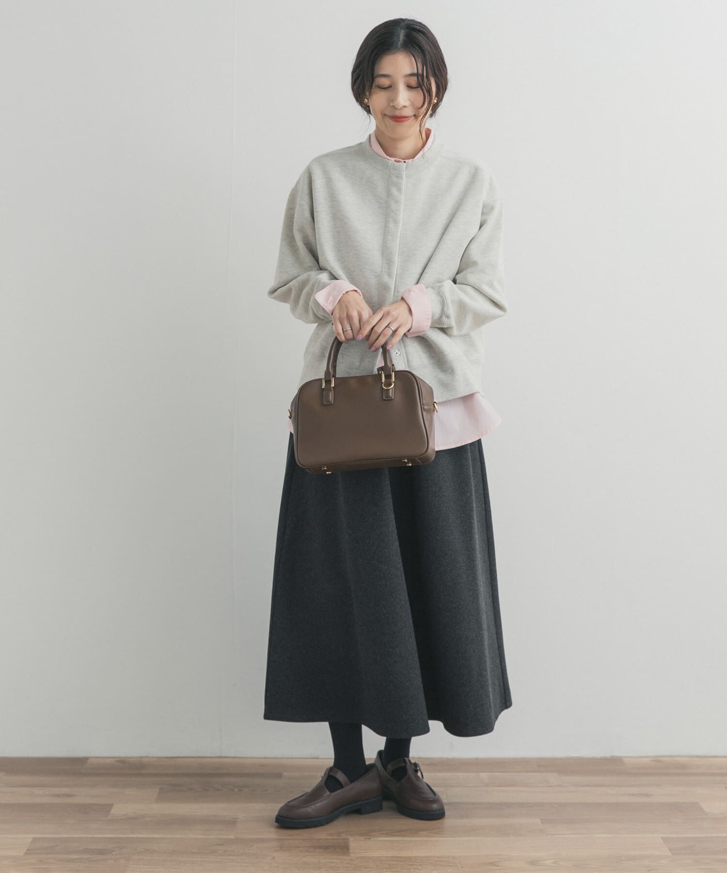 URBAN RESEARCH DOORS「カットギャザースカート」|スカート|