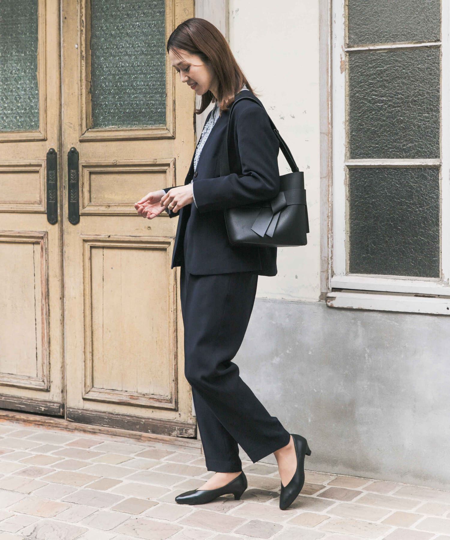 URBAN RESEARCH DOORS「ドレステーパードパンツ」|その他|