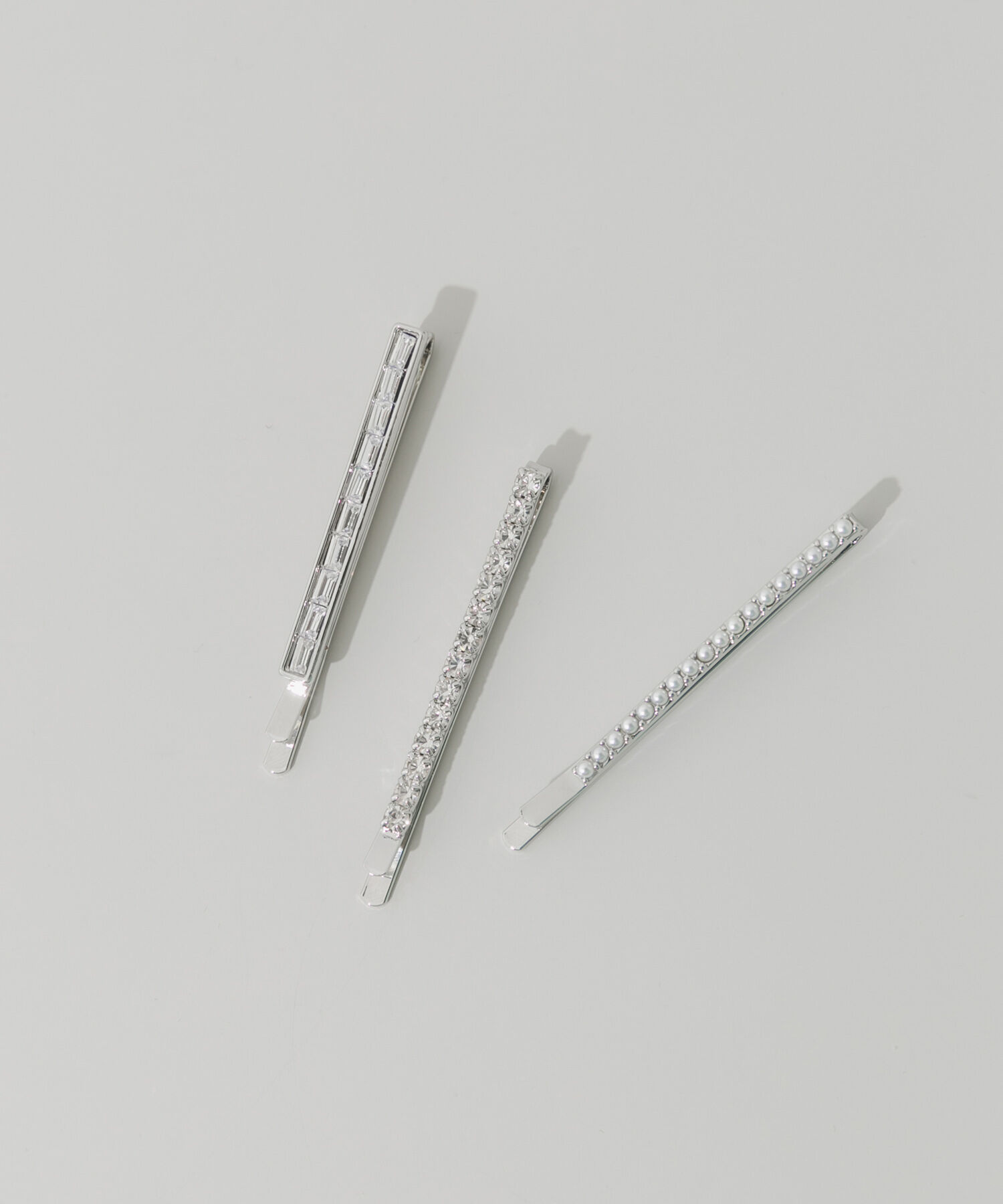 SMELLY「ビジューパール3セットヘアピン」|その他|