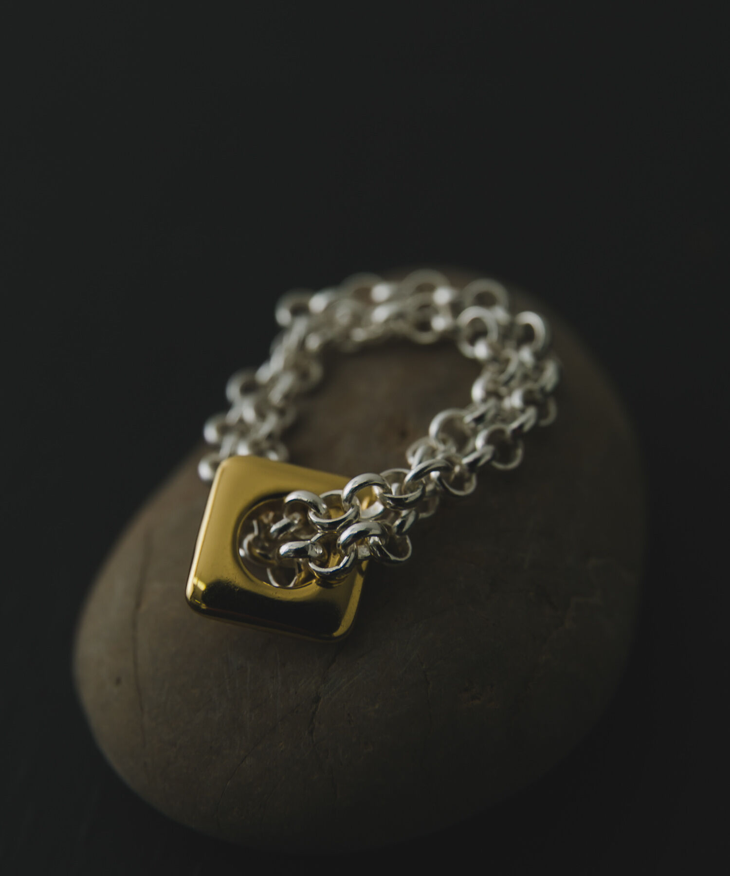 SMELLY「SMELLY so&rsquo;　point chain ring」|リング|