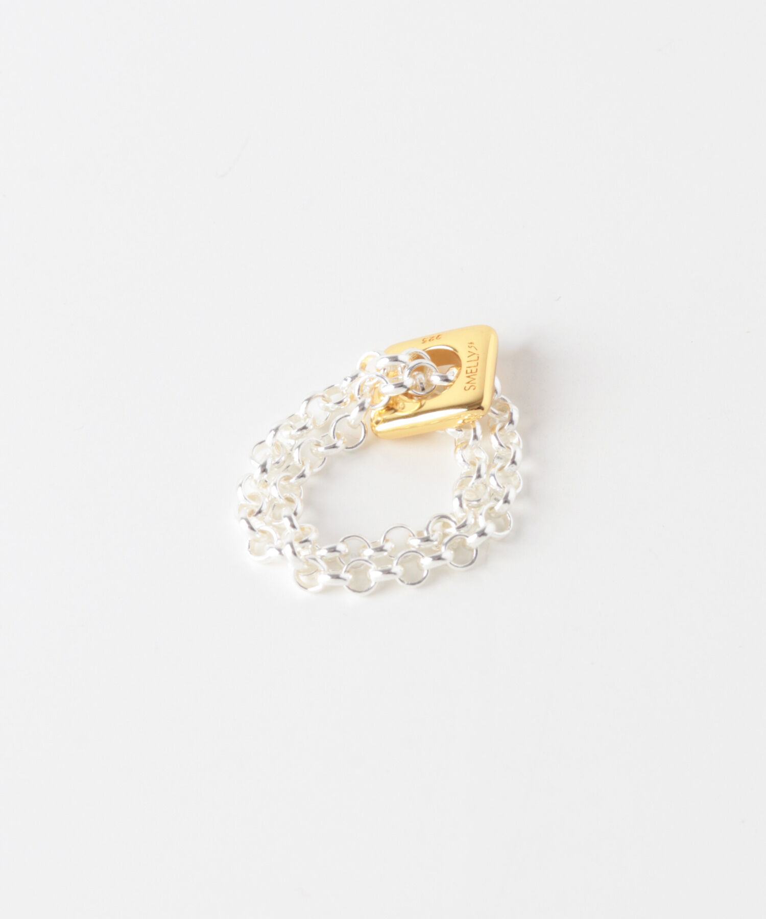 SMELLY「SMELLY so&rsquo;　point chain ring」|リング|