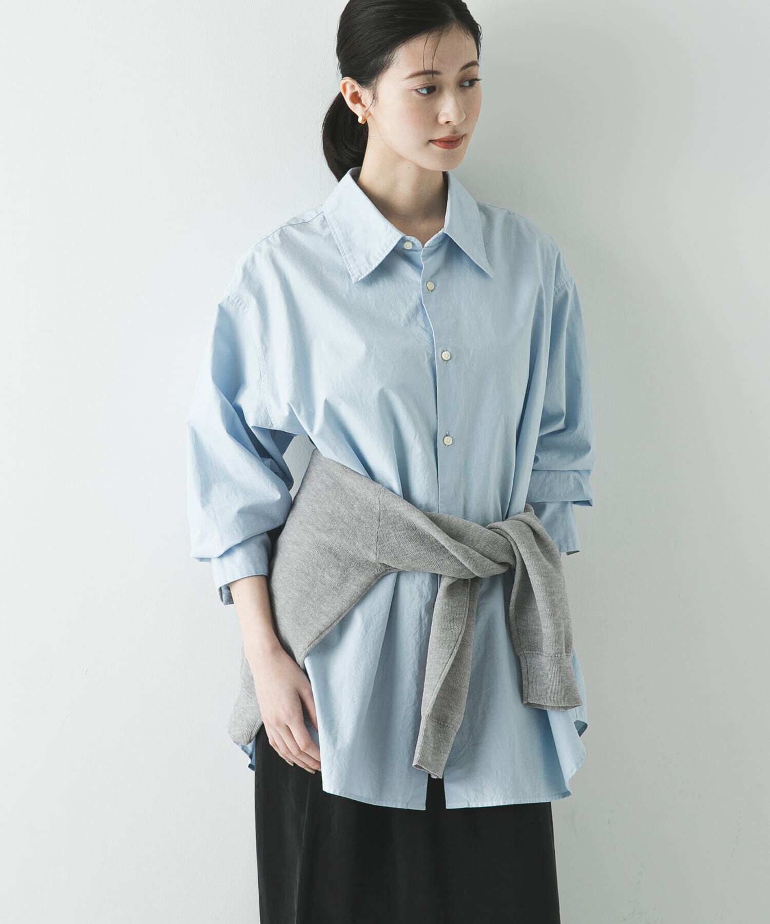 URBAN RESEARCH「ガーメントダイコットンオーバーシャツ」|シャツ・ブラウス|