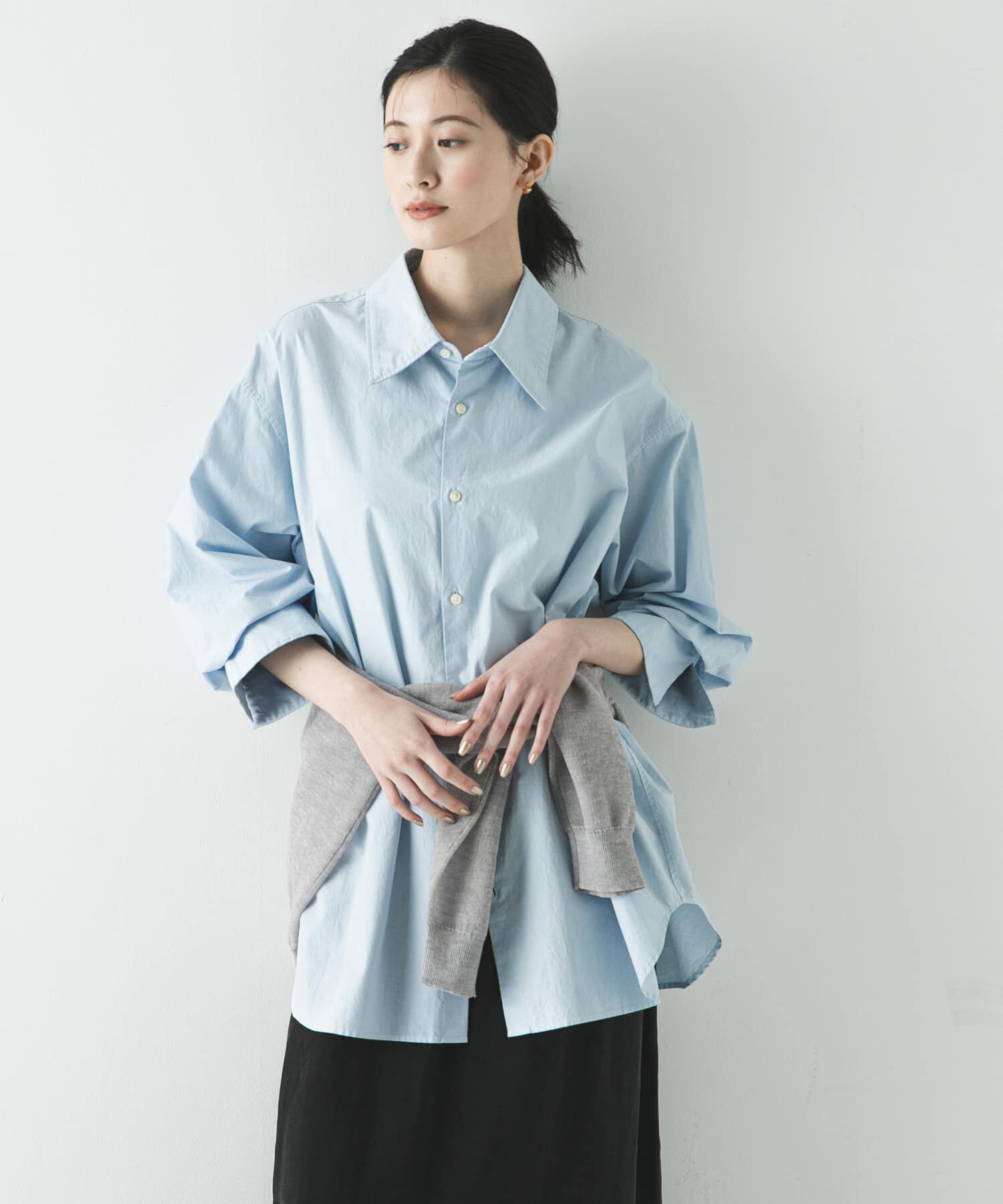 URBAN RESEARCH「ガーメントダイコットンオーバーシャツ」|シャツ・ブラウス|