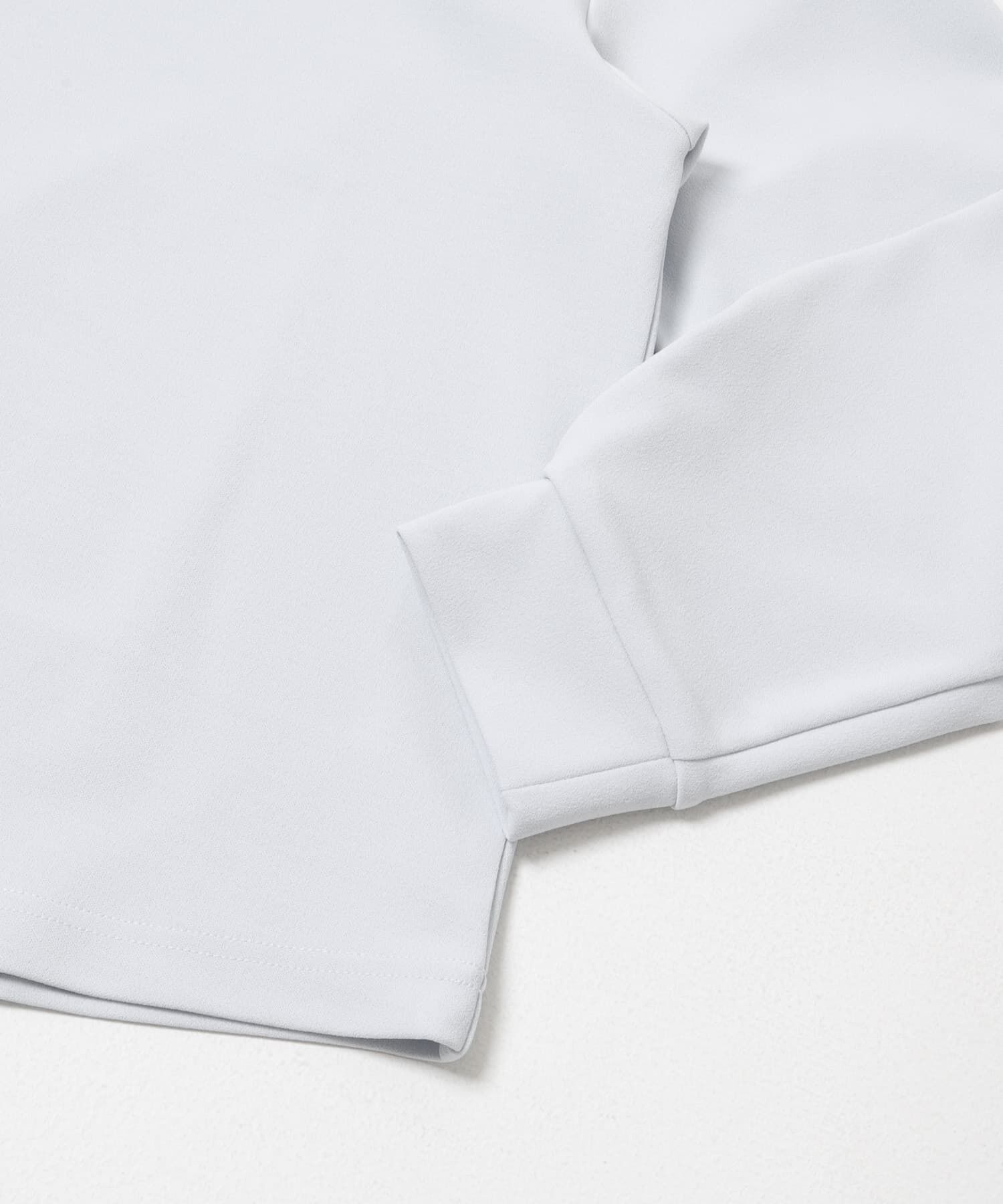 URBAN RESEARCH DOORS「『UR TECH』スリットネックプルオーバー」|シャツ・ブラウス|