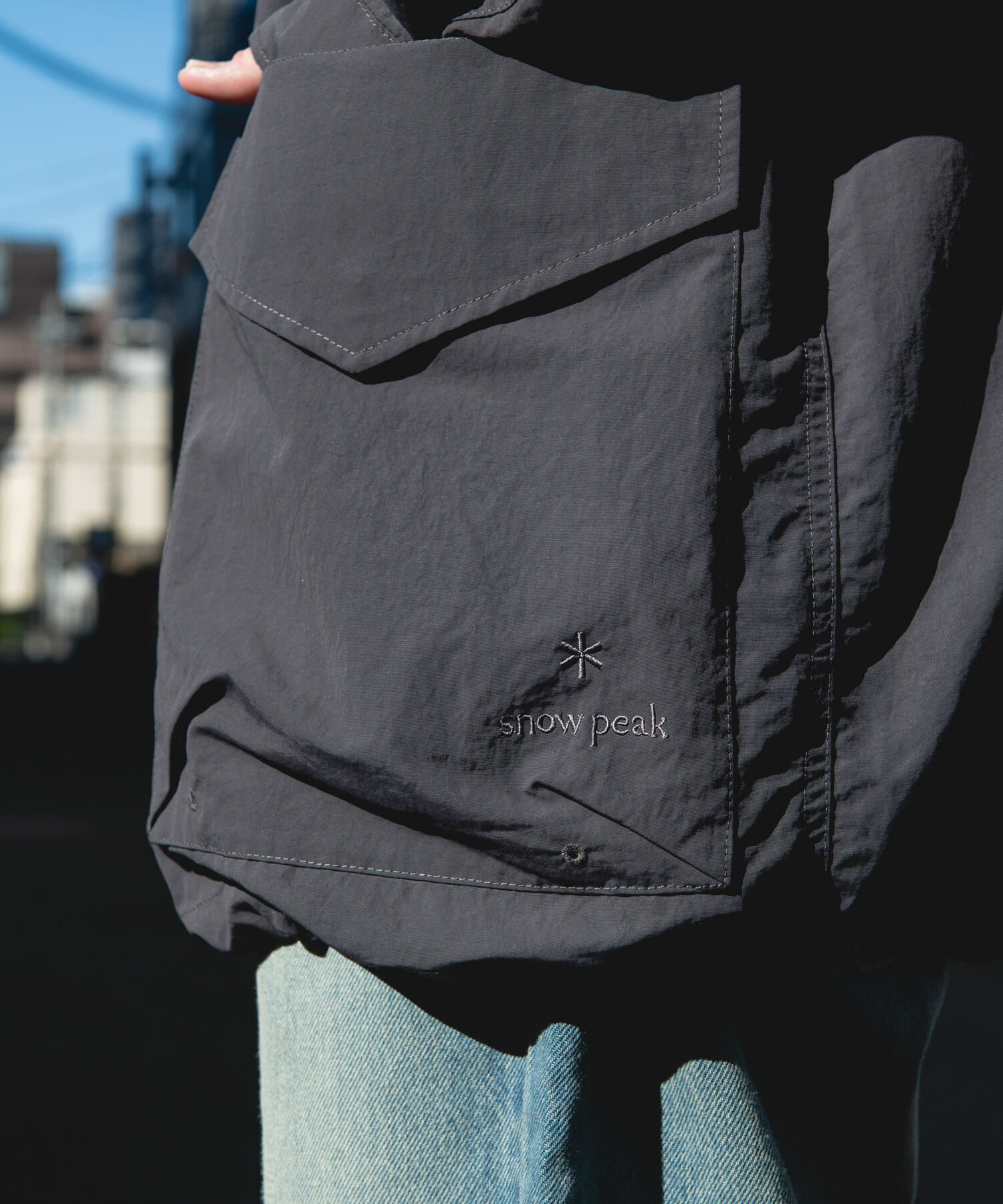 URBAN RESEARCH DOORS「『別注』Snow Peak Apparel&times;DOORS　NYLON WASHER JACKET」|その他|