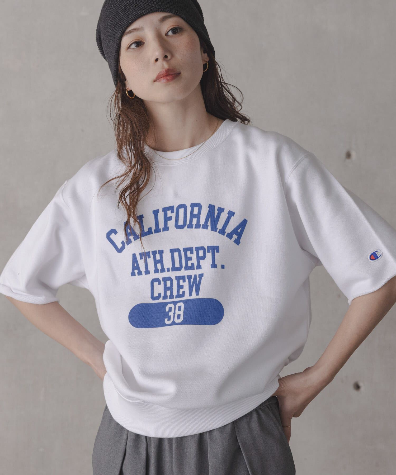 Sonny Label 「『別注』CHAMPION&times;Sonny Label　ロゴスウェットTシャツ」|スウェット・ジャージ|