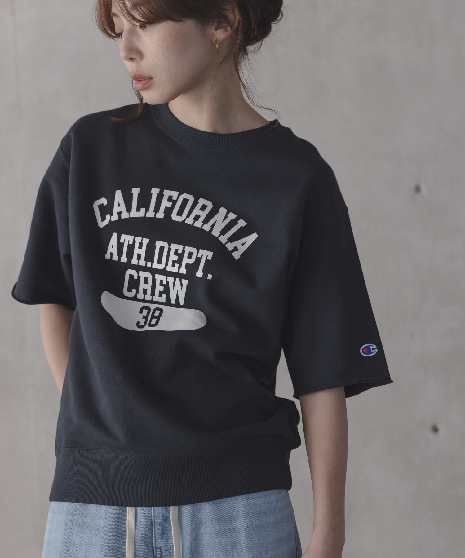 Sonny Label 「『別注』CHAMPION&times;Sonny Label　ロゴスウェットTシャツ」|スウェット・ジャージ|