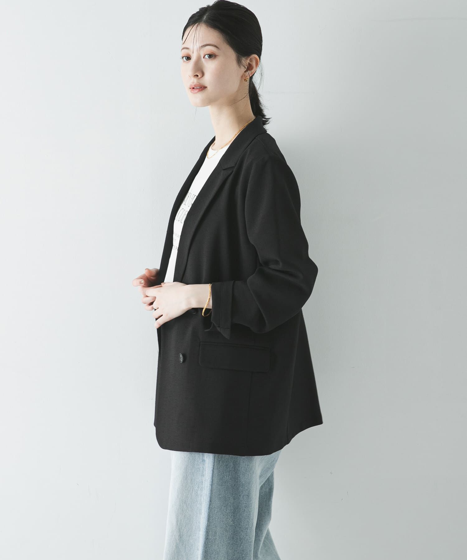 URBAN RESEARCH「ダブルブレストメッシュジャケット」|その他|