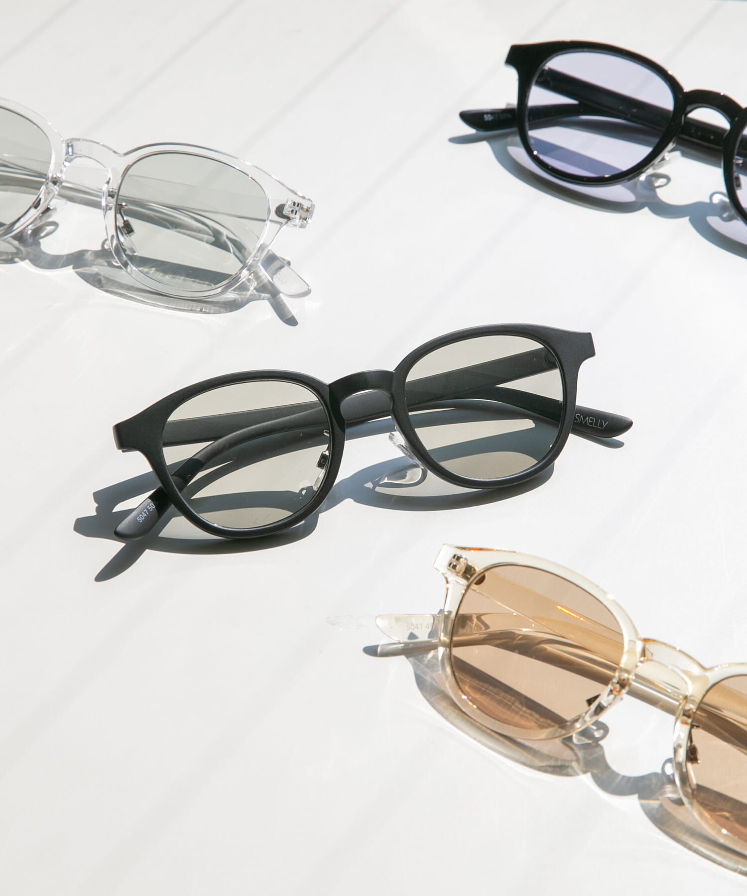 SMELLY「ボスリントンサングラス」|メガネ|ブラック系その他