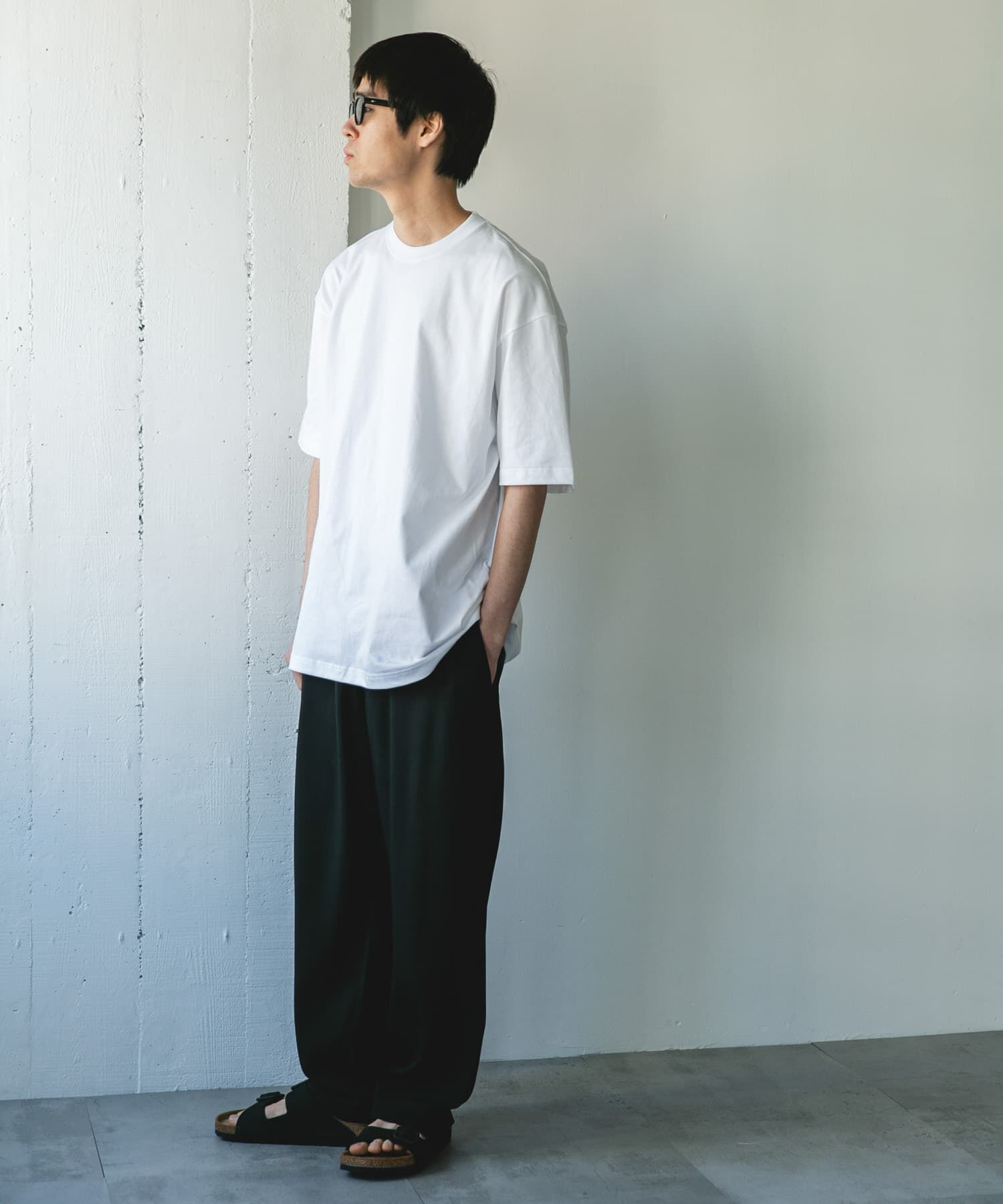 URBAN RESEARCH DOORS「『別注』HANES&times;DOORS　BEEFY-T DOORS FIT SHORT-SLEEVE」|Tシャツ・カットソー|