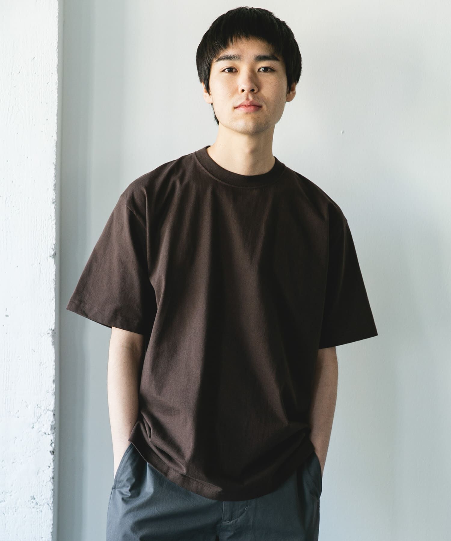 URBAN RESEARCH DOORS「『別注』HANES&times;DOORS　BEEFY-T DOORS FIT SHORT-SLEEVE」|Tシャツ・カットソー|