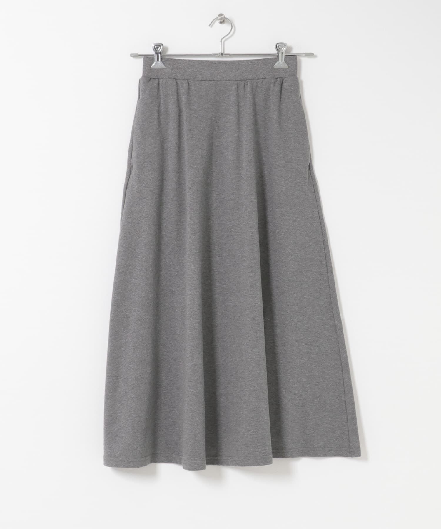 URBAN RESEARCH DOORS「モダールコットン裏毛イージースカート」|スカート|