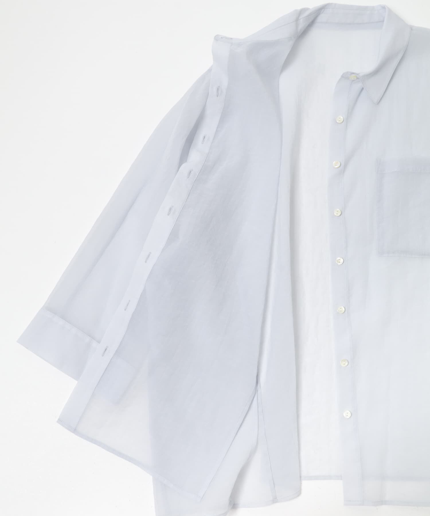 URBAN RESEARCH ROSSO「シアーコットンドルマンシャツ」|シャツ・ブラウス|