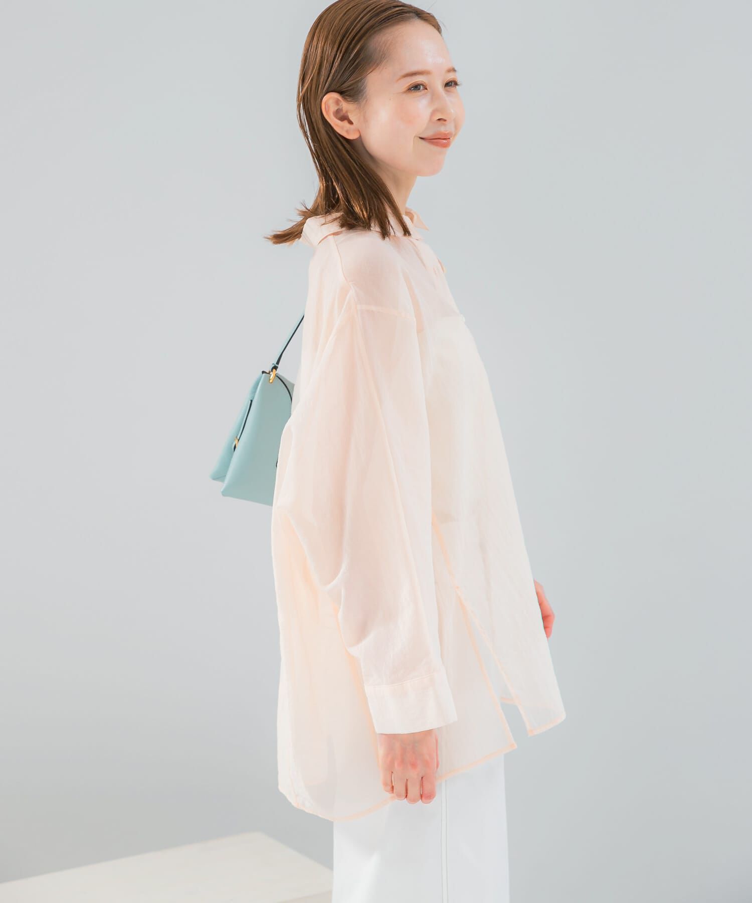 URBAN RESEARCH ROSSO「シアーコットンドルマンシャツ」|シャツ・ブラウス|